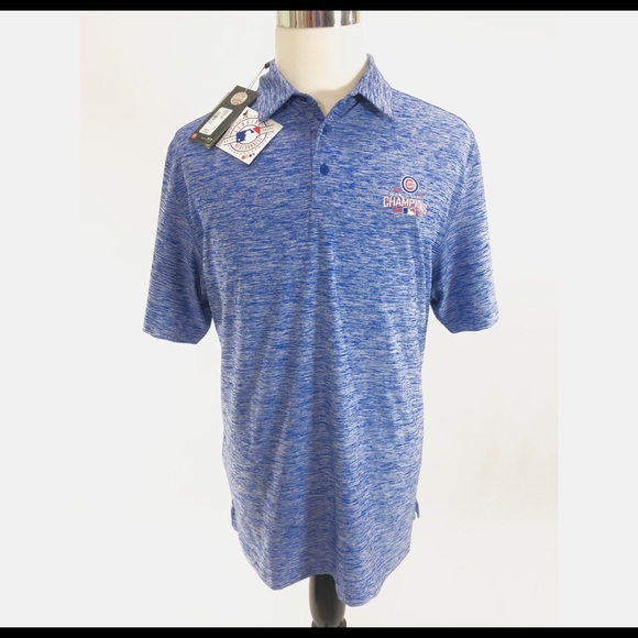 cubs world series polo shirt